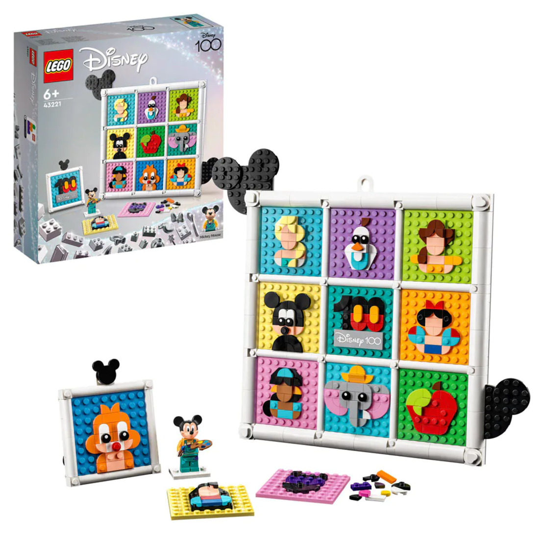 LEGO® Disney 100 години анимационни легенди от Disney 43221