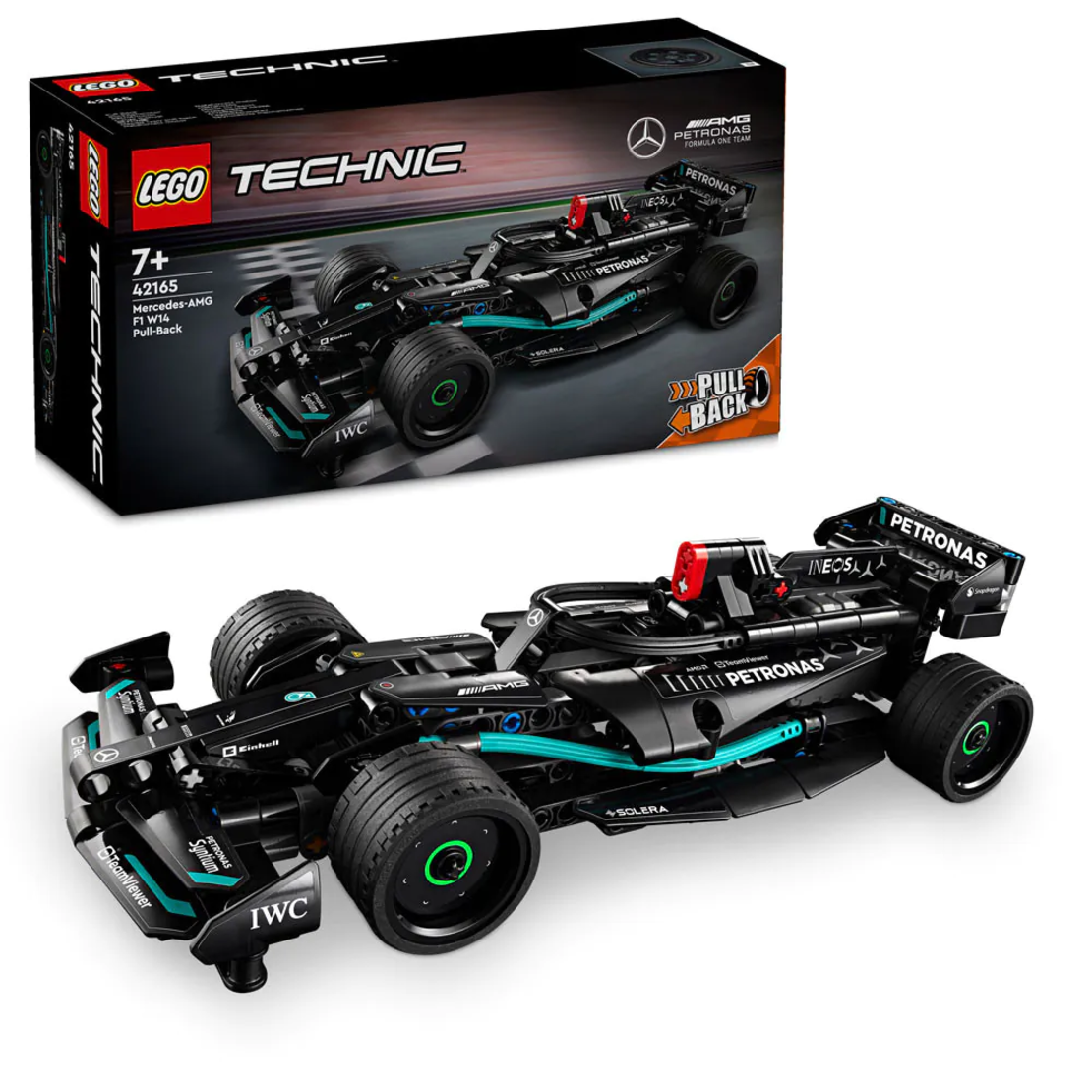 LEGO® Technic F1® Mercedes-AMG W14 E Performance Pull-Back 42165