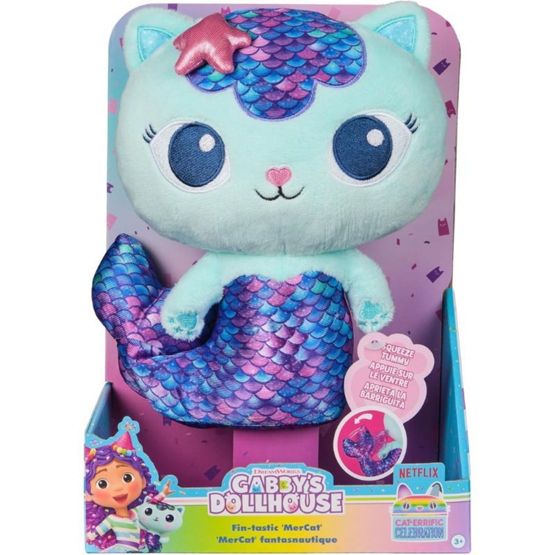 Плюшена играчка Spin Master Gabby's Dollhouse MerCat
