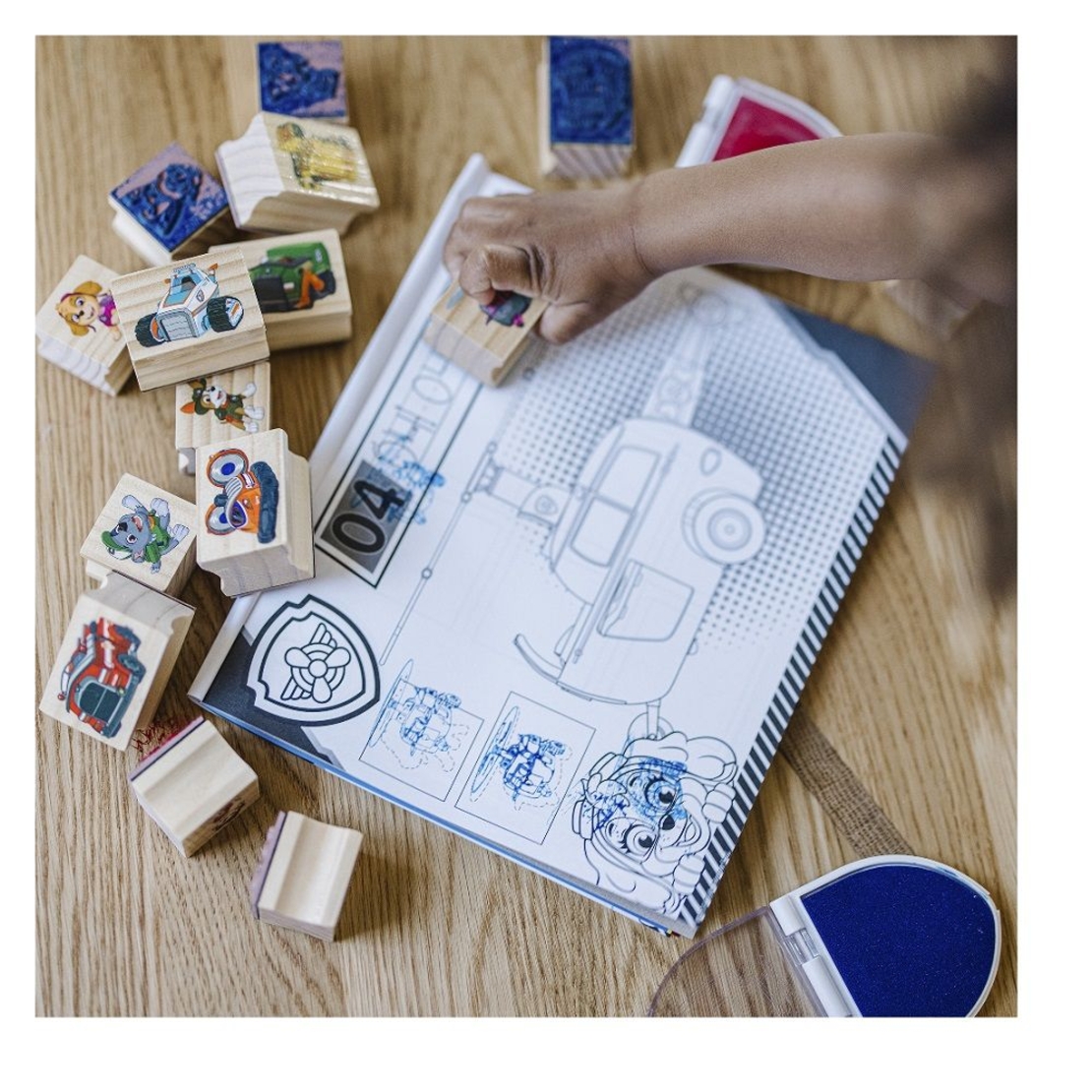 Дървено активити с печати Melissa and Doug Paw Patrol 33264