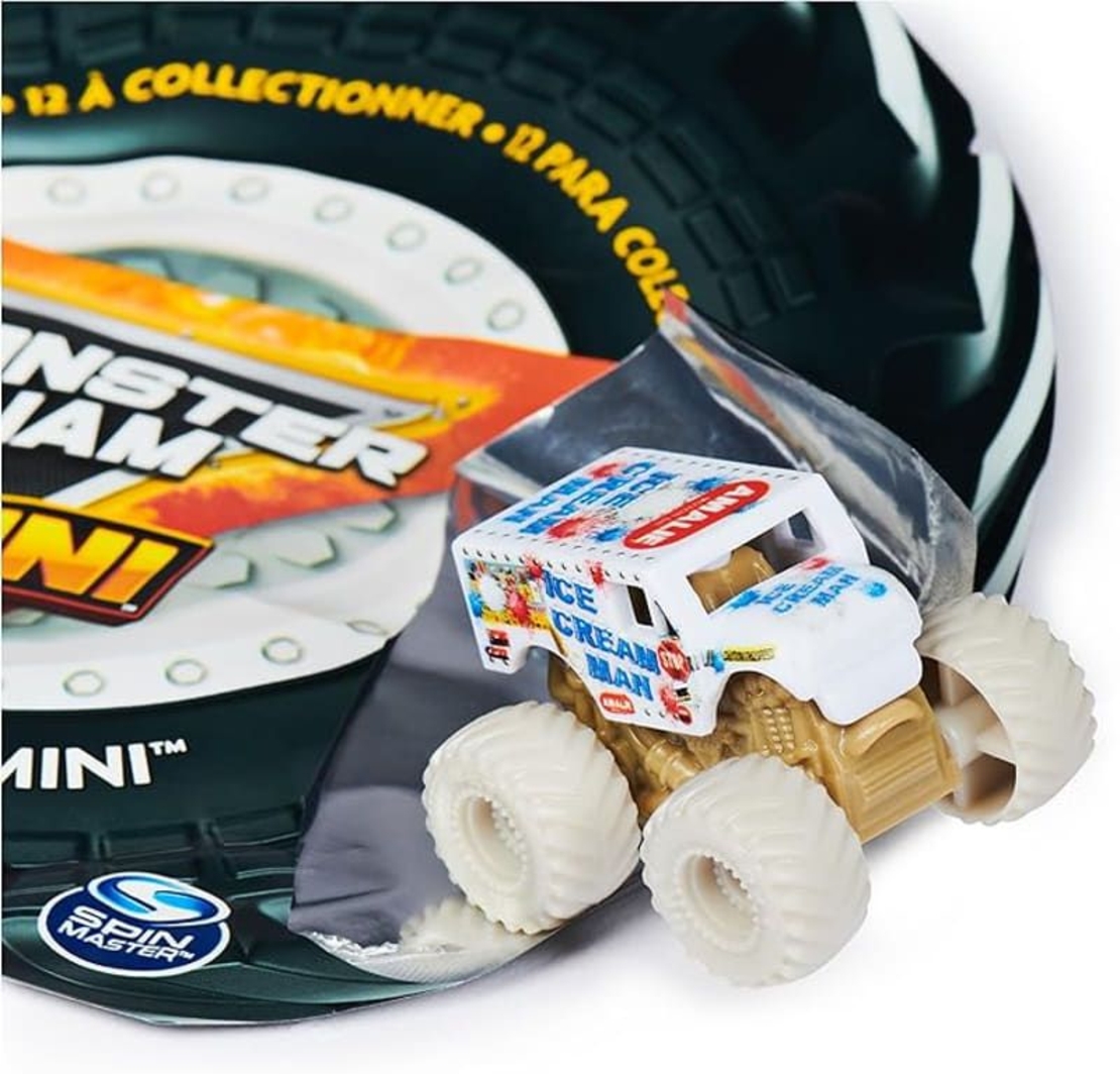 Количка изненада Spin Master Monster Jam Mini Monster Truck, 1:87 мащаб