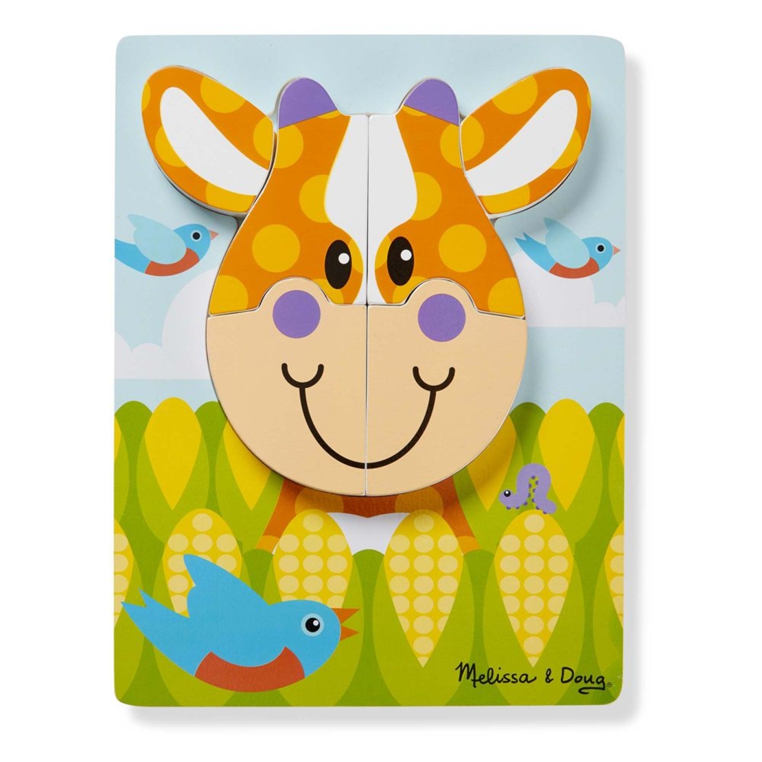 Дървен пъзел Melissa & Doug Ферма 40132