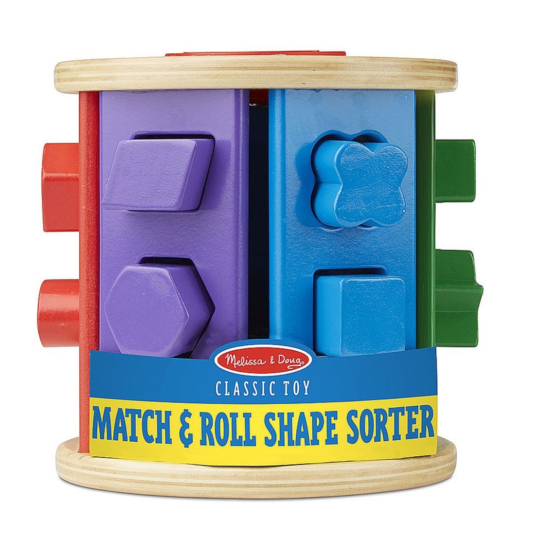 Дървен сортер ролка с форми Melissa and Doug 19041