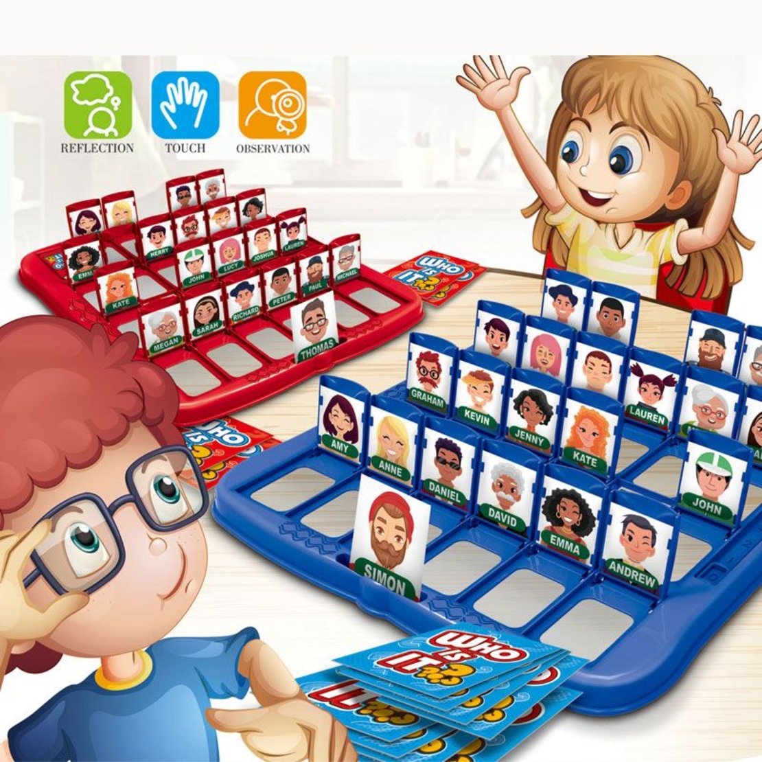 Детска игра Raya Toys “Кой е той“