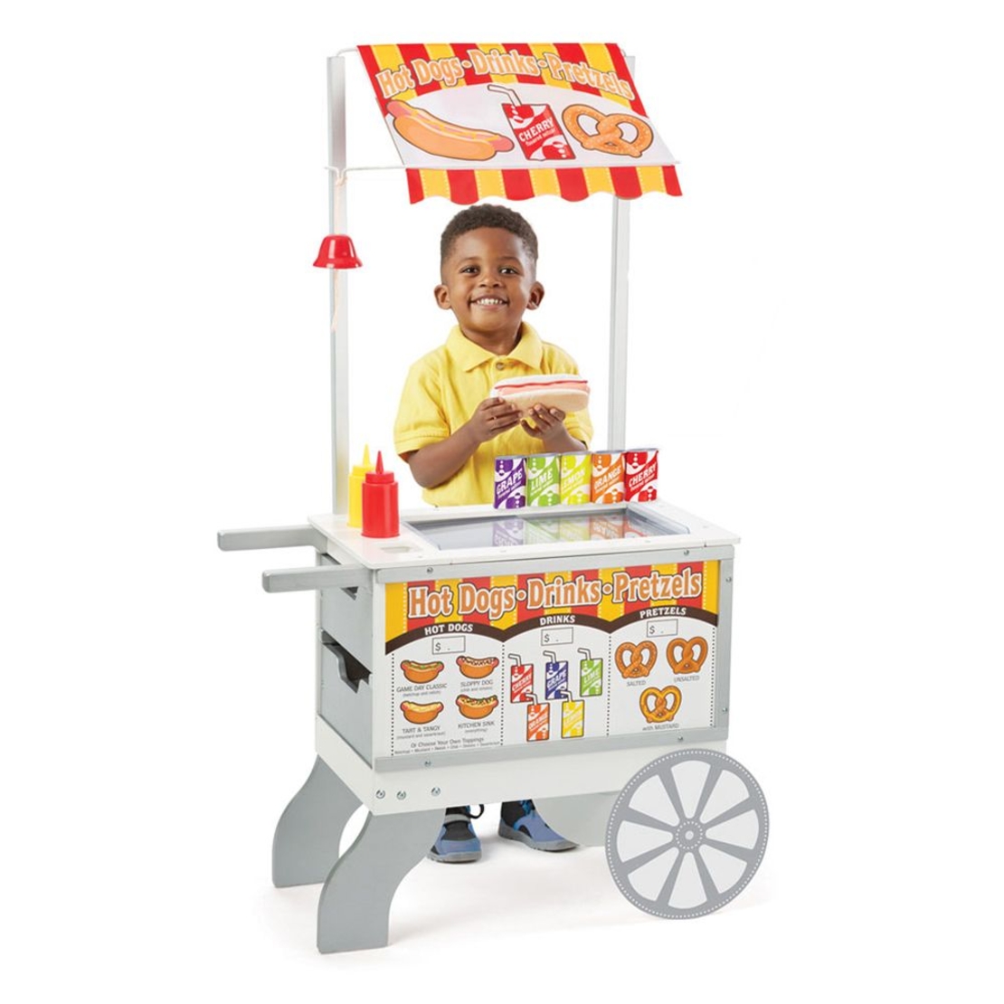Количка за хотдог и сладолед 2в1 Melissa and Doug 19350