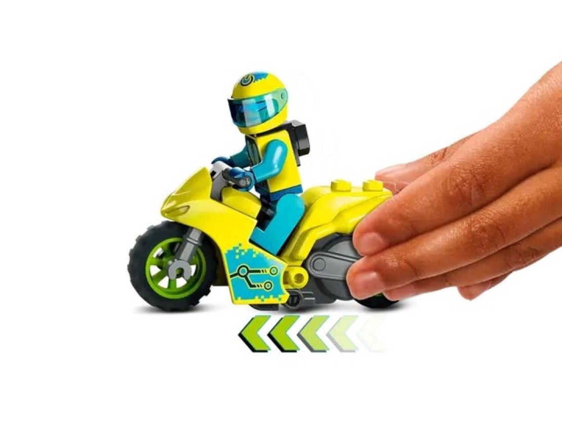 LEGO® City Stuntz Кибер каскадьорски мотоциклет 60358