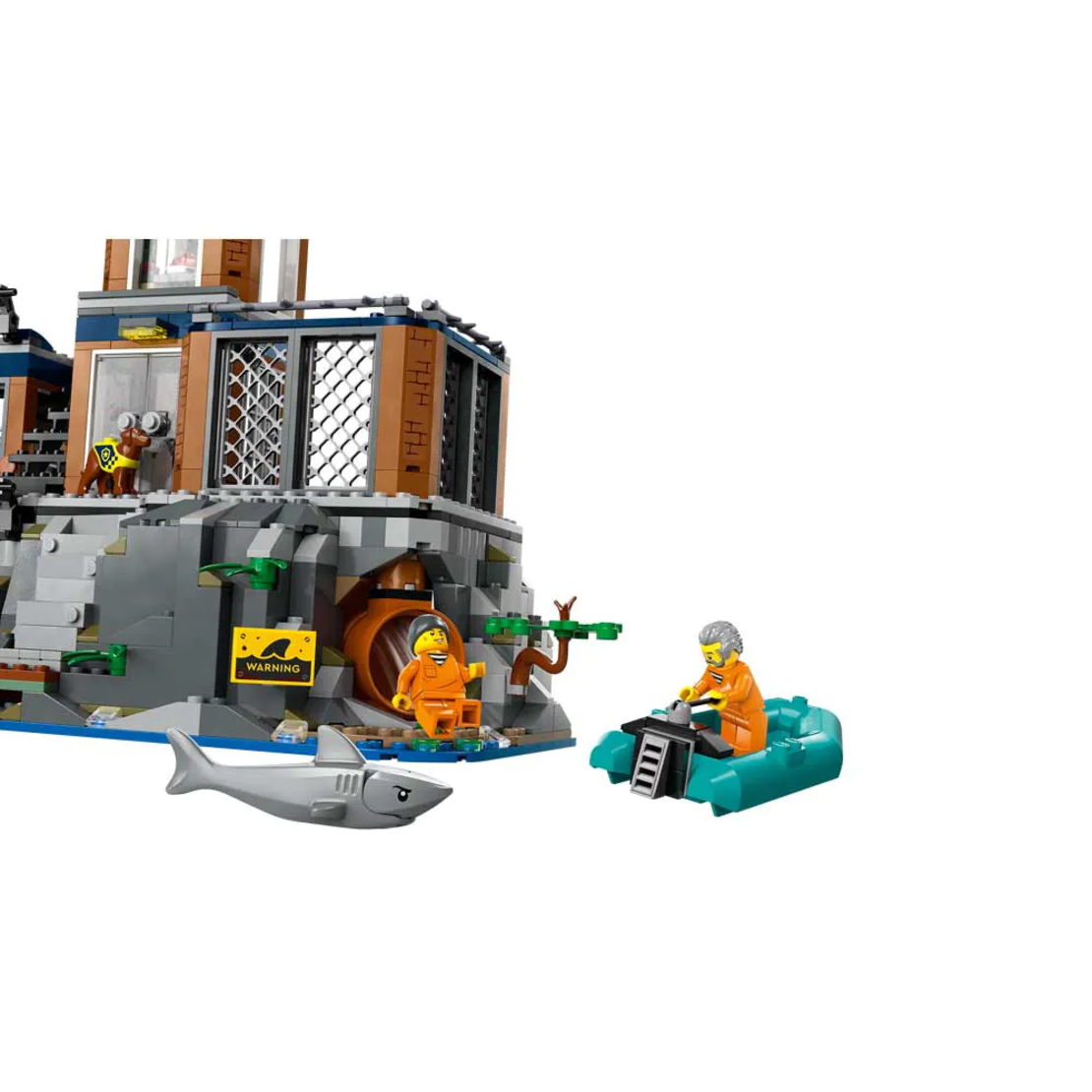 LEGO® City Затворническият остров на полицията 60419
