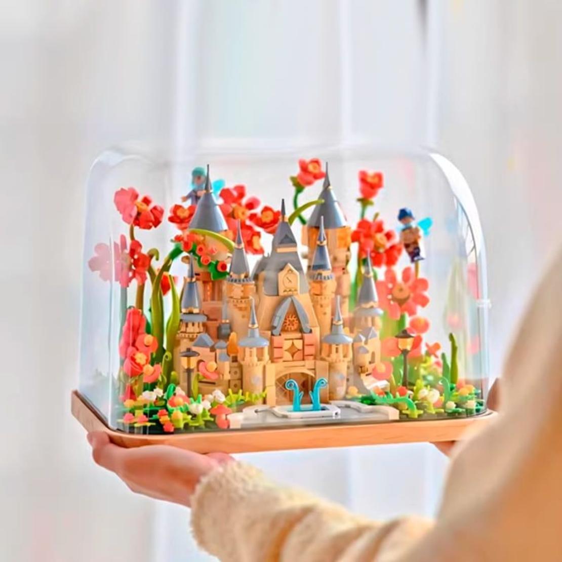 Конструктор Raya Toys Femibox Garden Castle, с предпазна кутия, 130 ч.