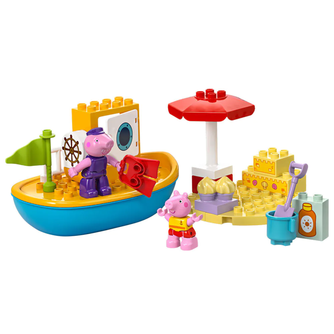 LEGO® DUPLO® Пътуване с лодка на Пепа 10432