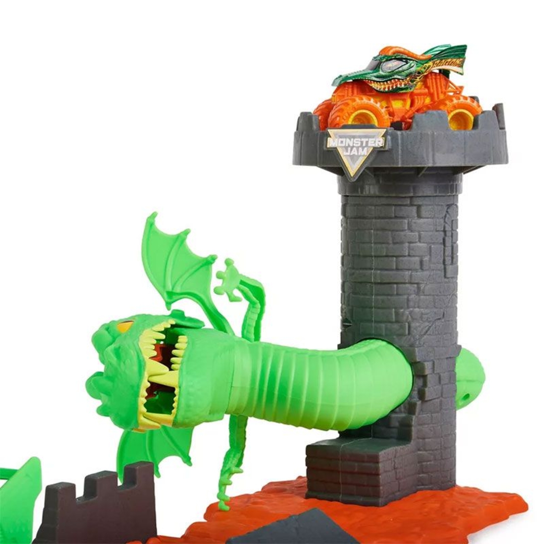 Писта Spin Master Monster Jam True Metal Dueling Dragon