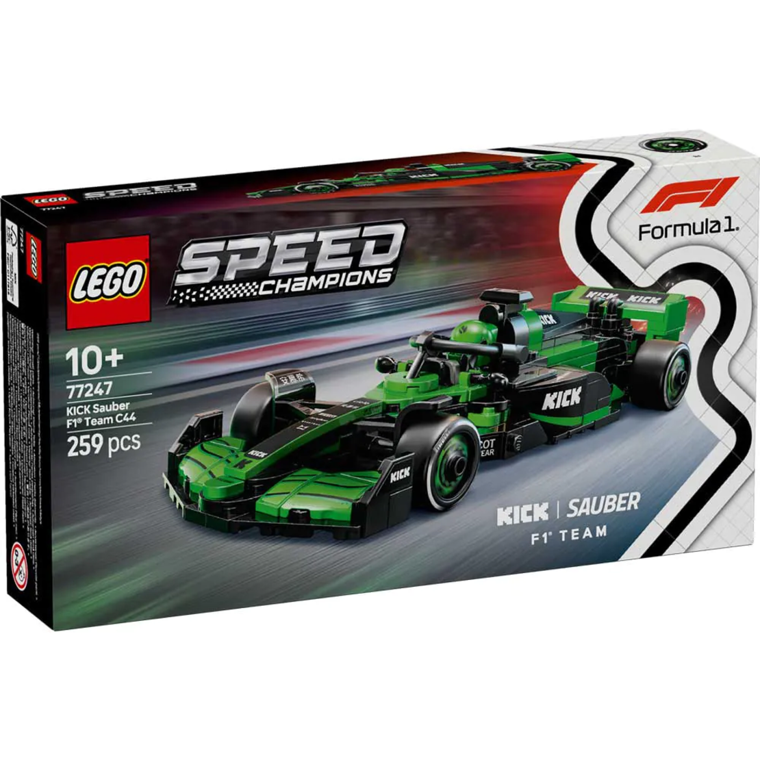 LEGO® Speed Champions F1® Болид KICK Sauber Team C44 77247