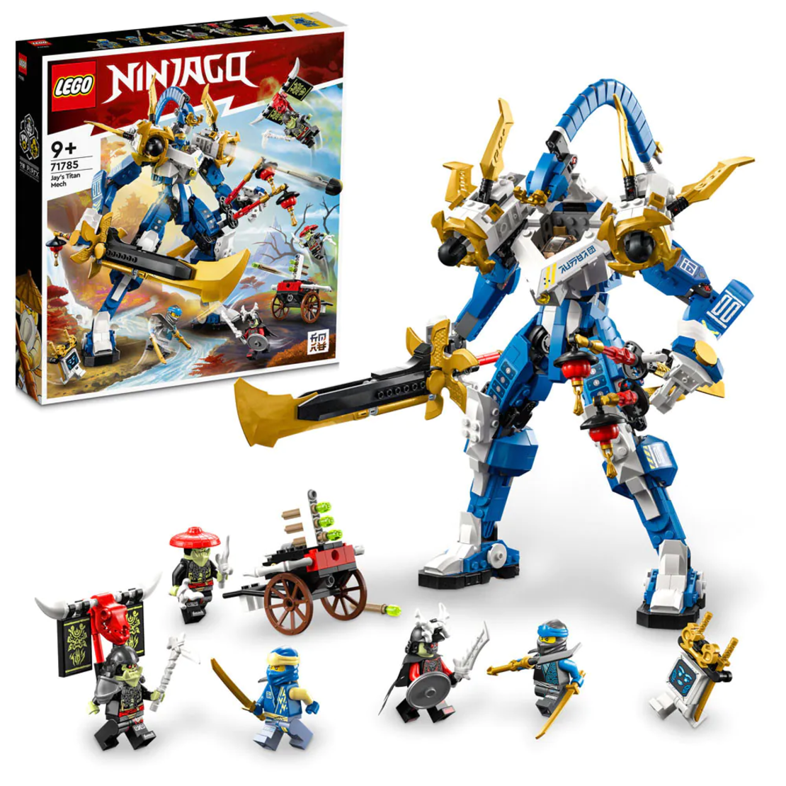 LEGO® NINJAGO® Роботът титан на Джей 71785