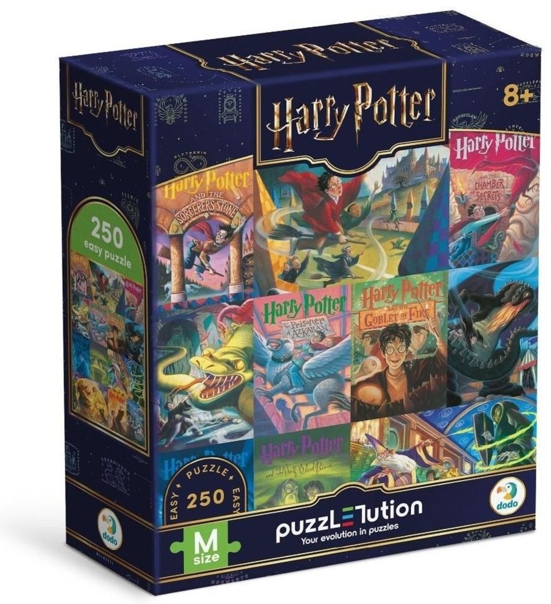 Пъзел DODO - Harry Potter - Книжни корици - 250 части