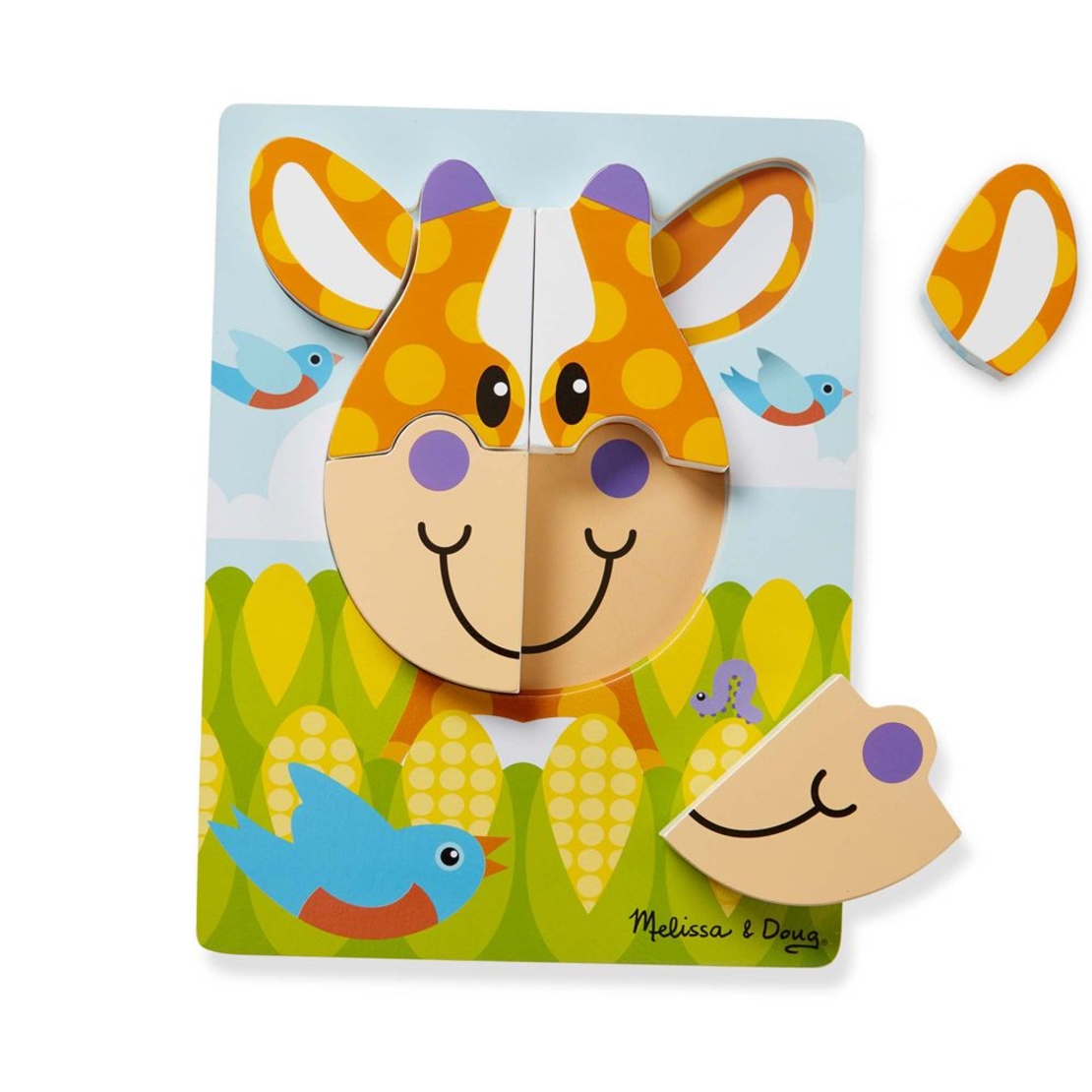 Дървен пъзел Melissa & Doug Ферма 40132