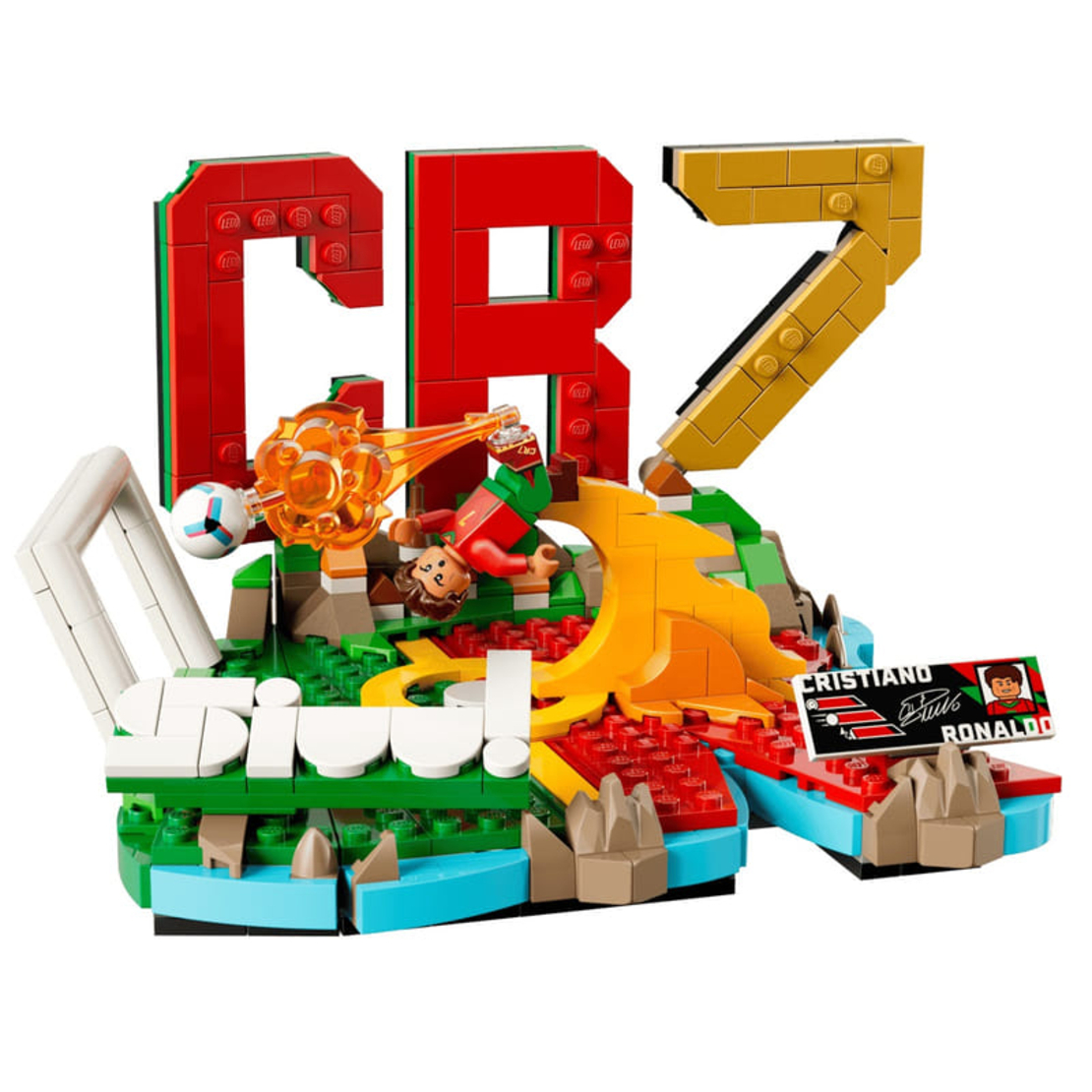 LEGO® Editions Футболни акценти Кристиано Роналдо 43012