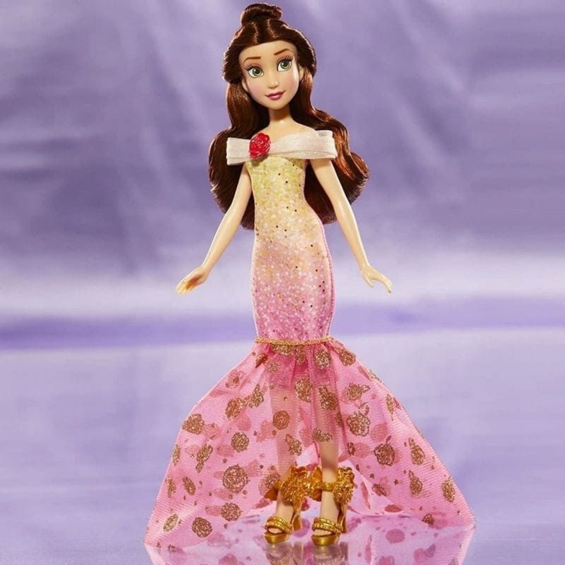 Кукла Hasbro Disney Princess Belle Mix & Match, с аксесоари, 28 см