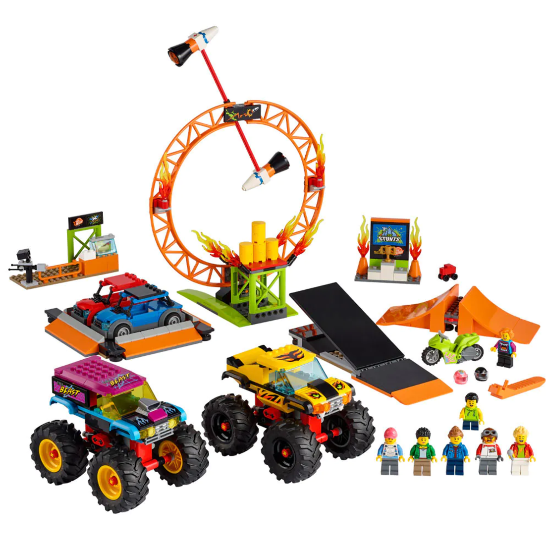 LEGO® City Stuntz Арена за каскаьорско шоу 60295
