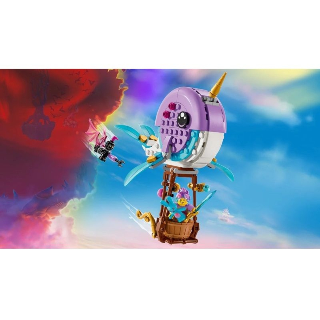 LEGO® DREAMZzz™ Нарвалът на Изи – балон с горещ въздух 71472