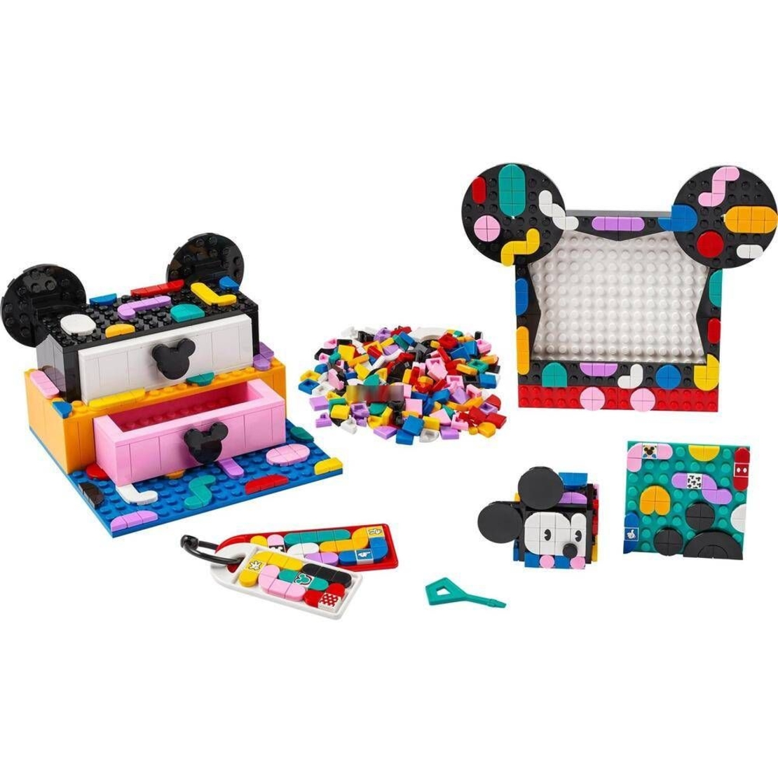LEGO® DOTS Мики и Мини Маус - Кутия за училищни проекти 41964