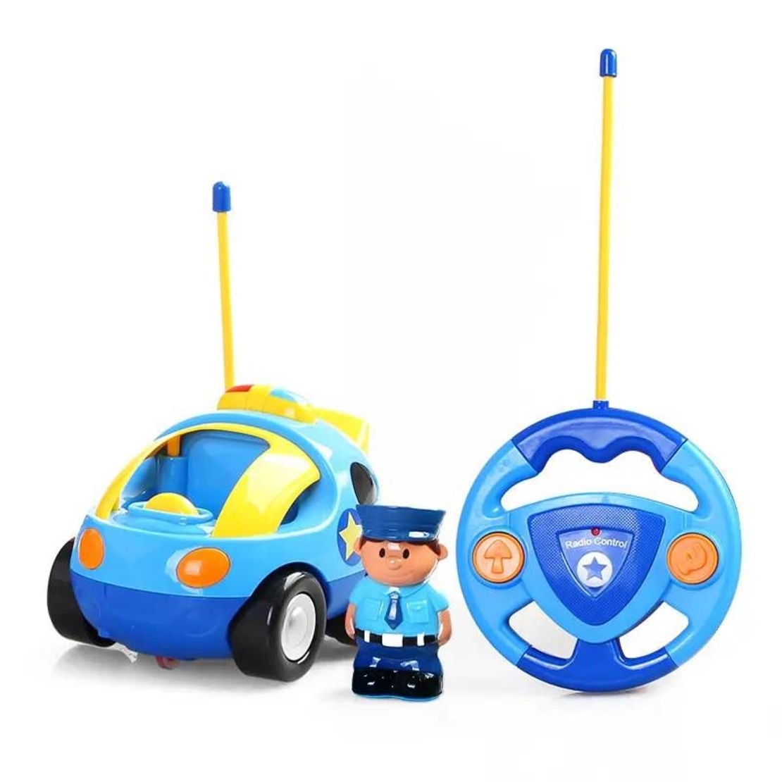 Кола с дистанционно Raya Toys Полиция