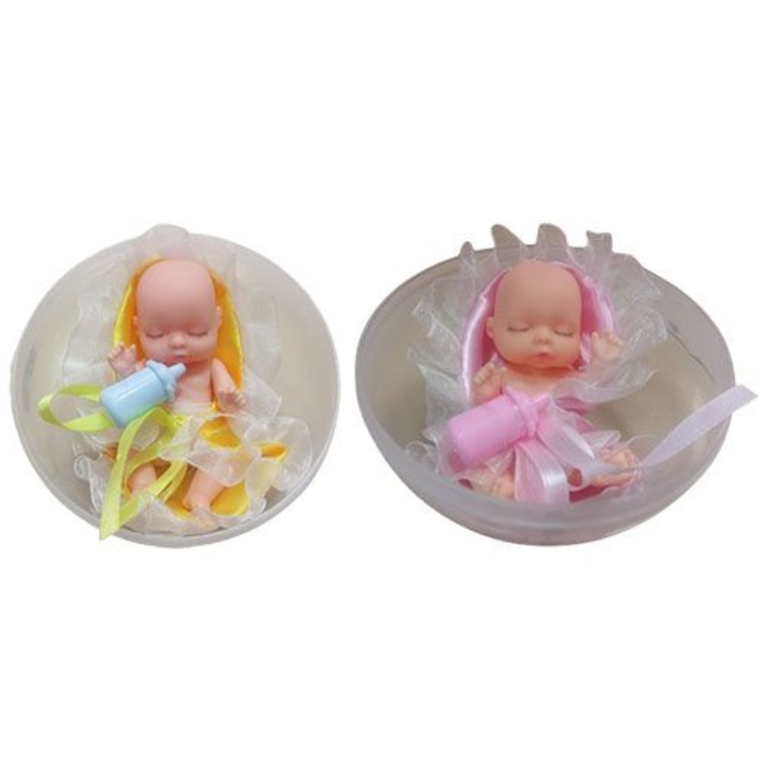 Малка кукла бебе Raya Toys в сфера, Асортимент
