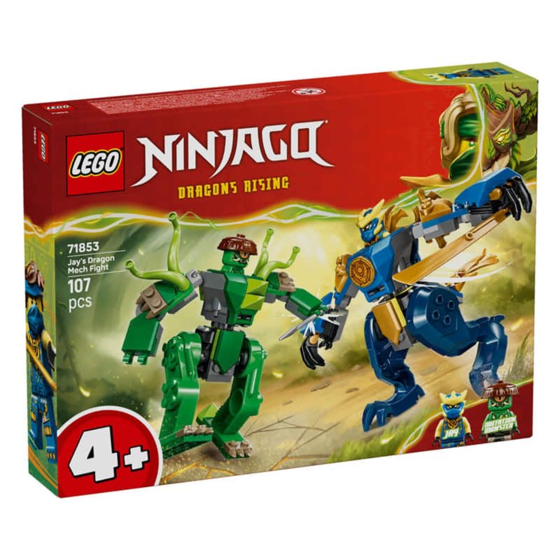 LEGO® NINJAGO® Битка с драконов робот на Джей 71853