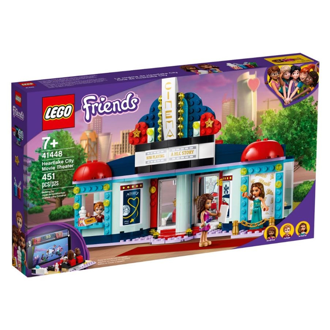 LEGO® Friends Кинозала в Хартлейк Сити 41448