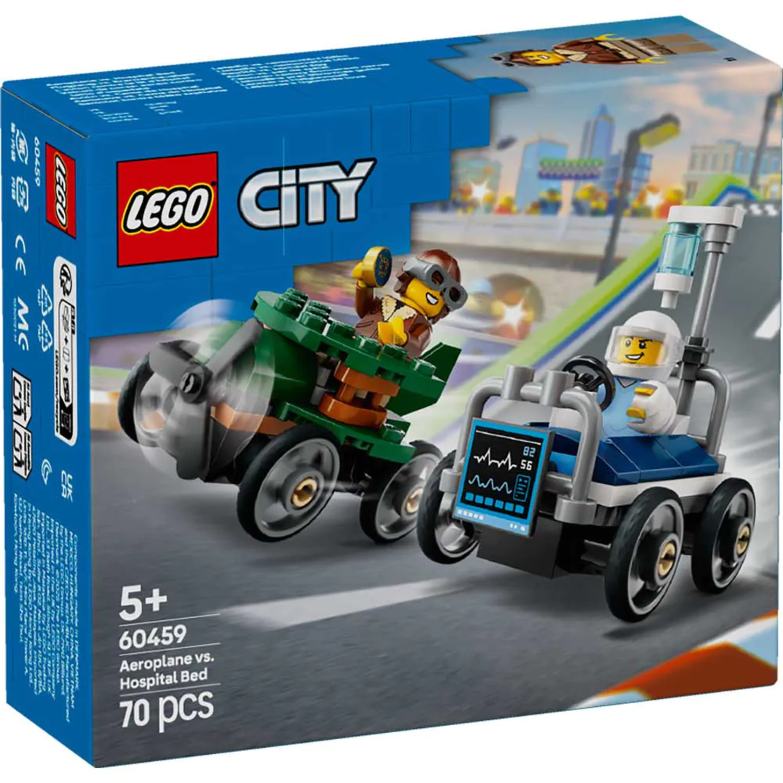 LEGO® City Самолет срещу болнично легло 60459