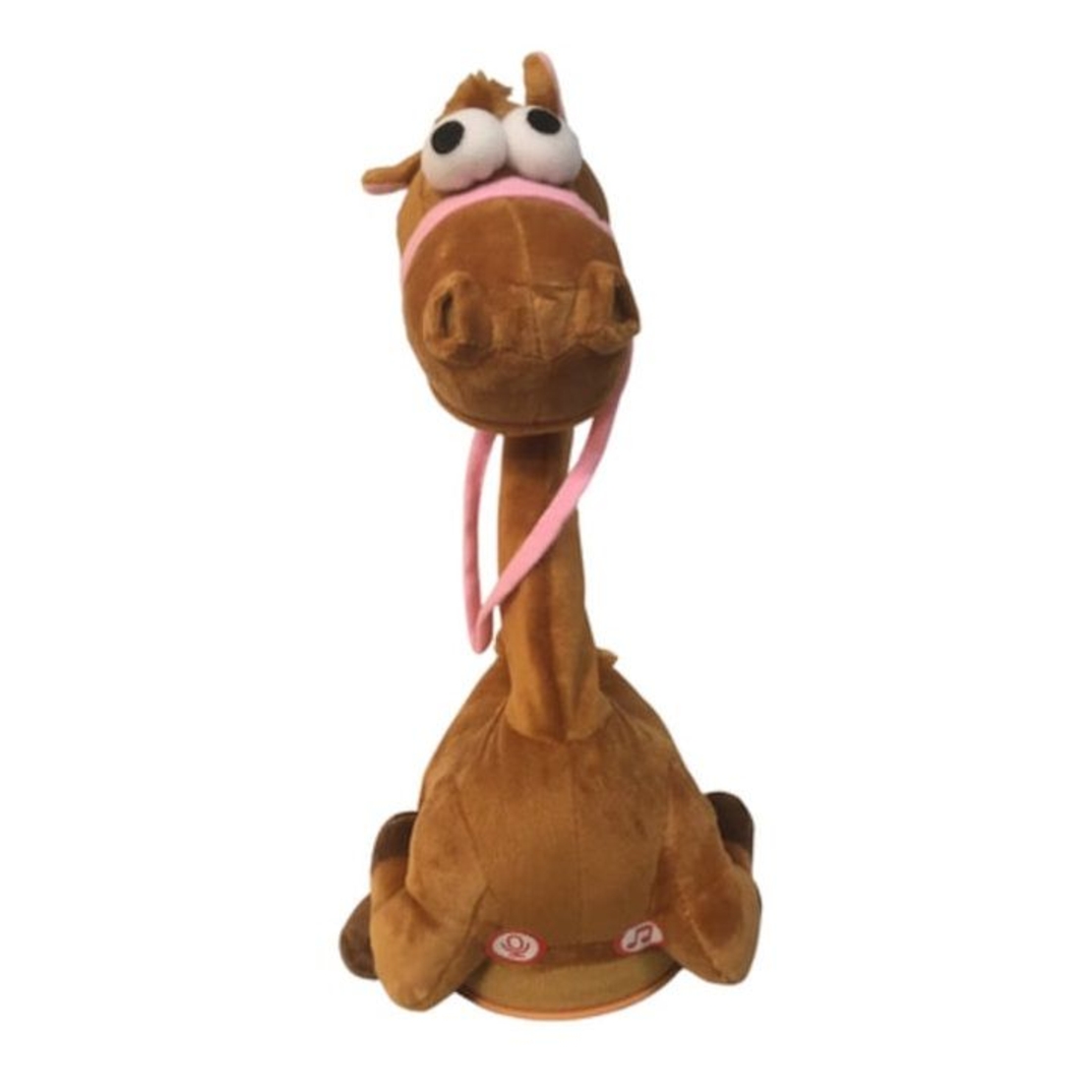 Интерактивна играчка Raya Toys Танцуваща, пееща и повтаряща думи камила, 33 см