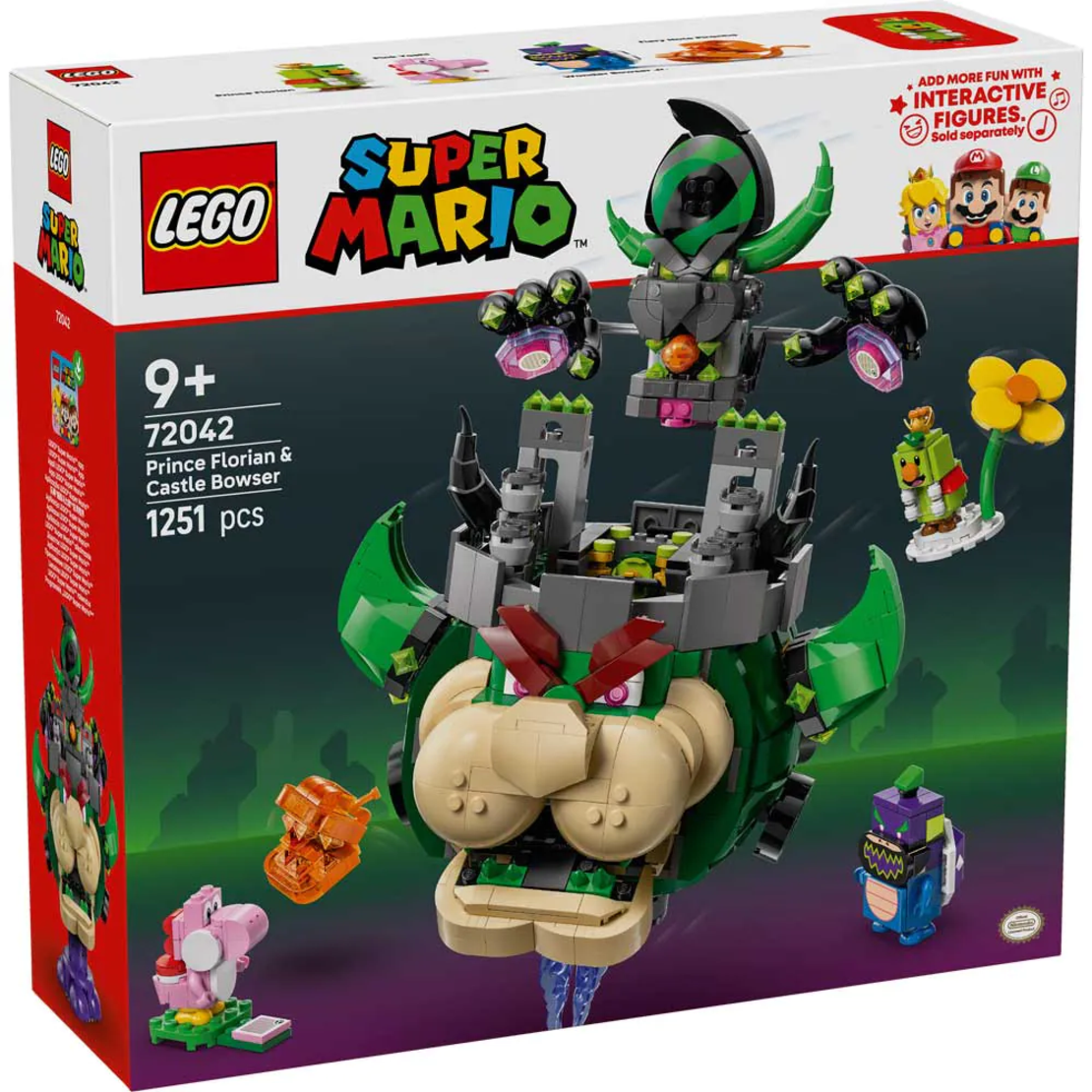 LEGO® Super Mario™ Prince Florian и Castle Bowser 72042