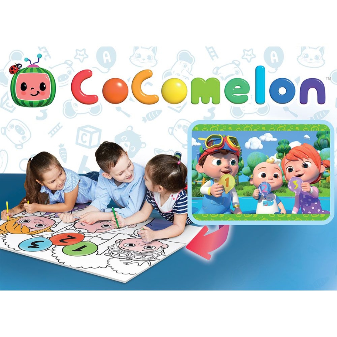 Двустранен пъзел за земя Lisciani Cocomelon Cлънчев ден 35 ч.