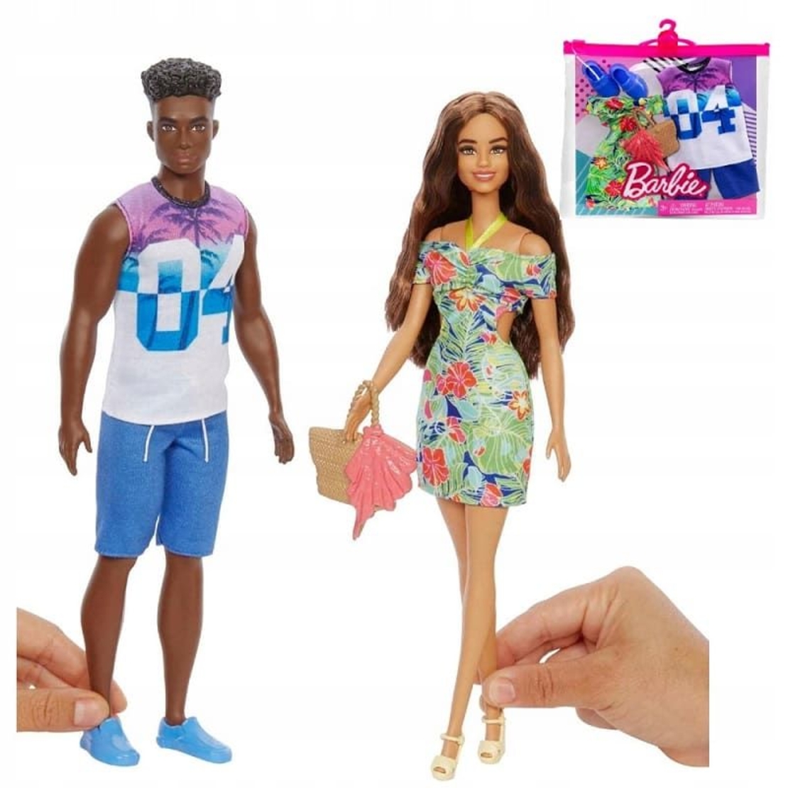 Комплект Mattel BARBIE Тоалети за Barbie и Ken