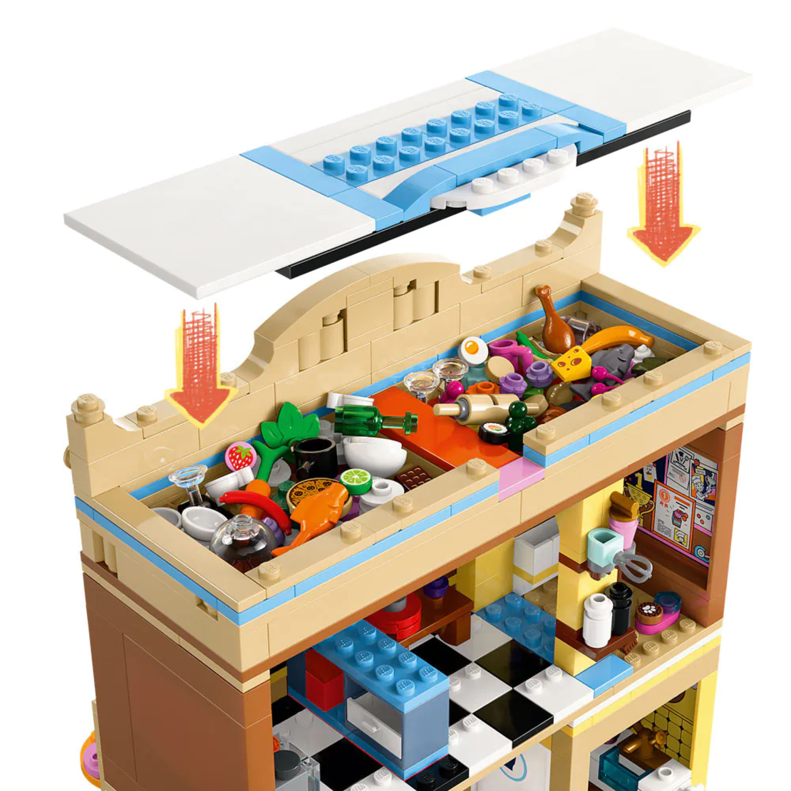 LEGO® Friends Ресторант и кулинарно училище 42655