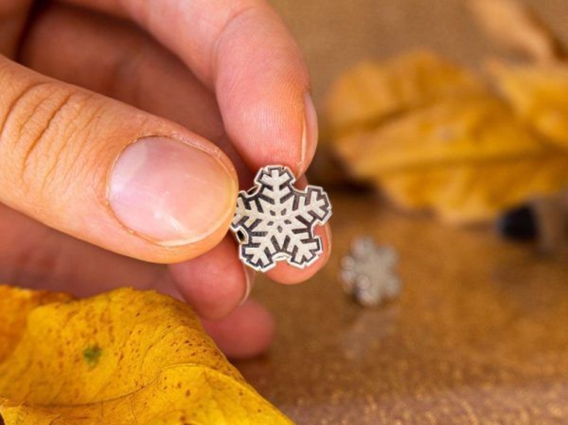 Значка - Пин - Creative Goodie - Snowflake