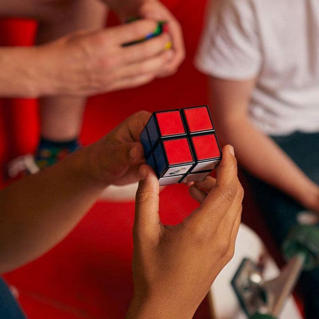 Логически пъзел куб на Рубик Spin Master Rubik Мини Кубче 2х2 6062804