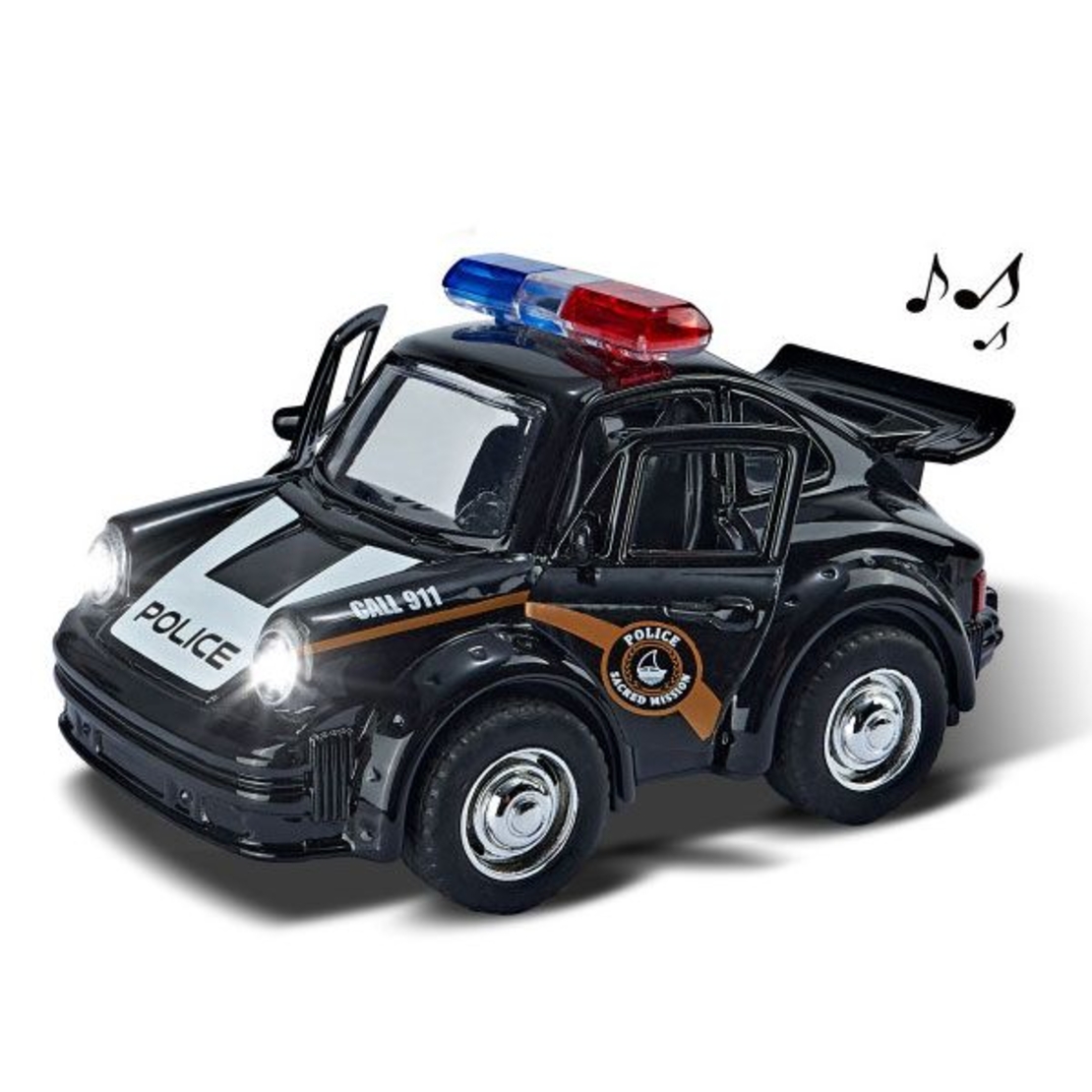 Детска кола за игра Raya Toys Classic с музика и светлини, 1:38
