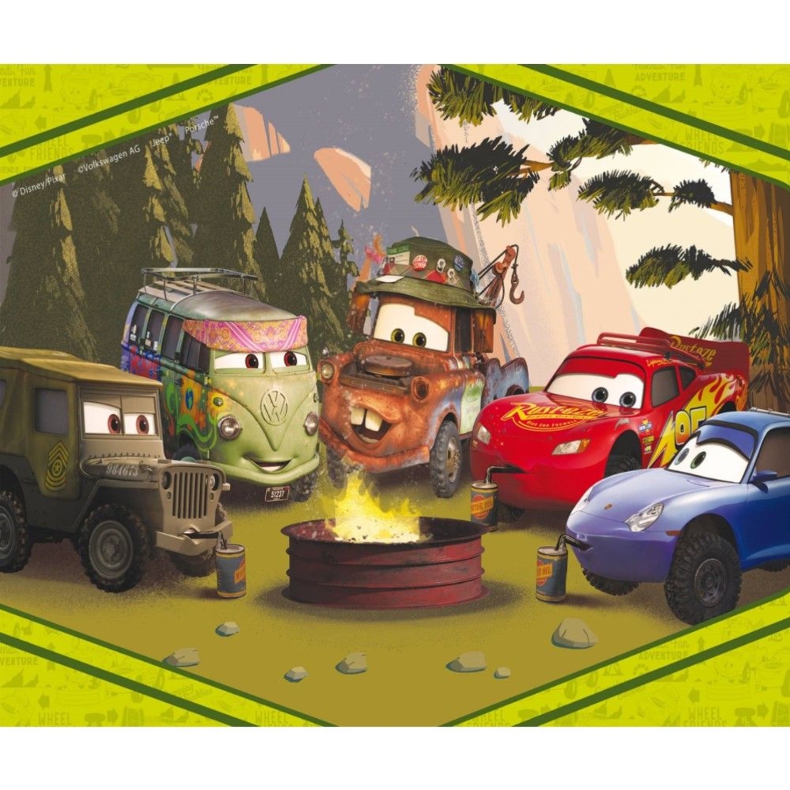 Двустранен пъзел Lisciani Disney Eco Puzzle Колите, 60 ч.