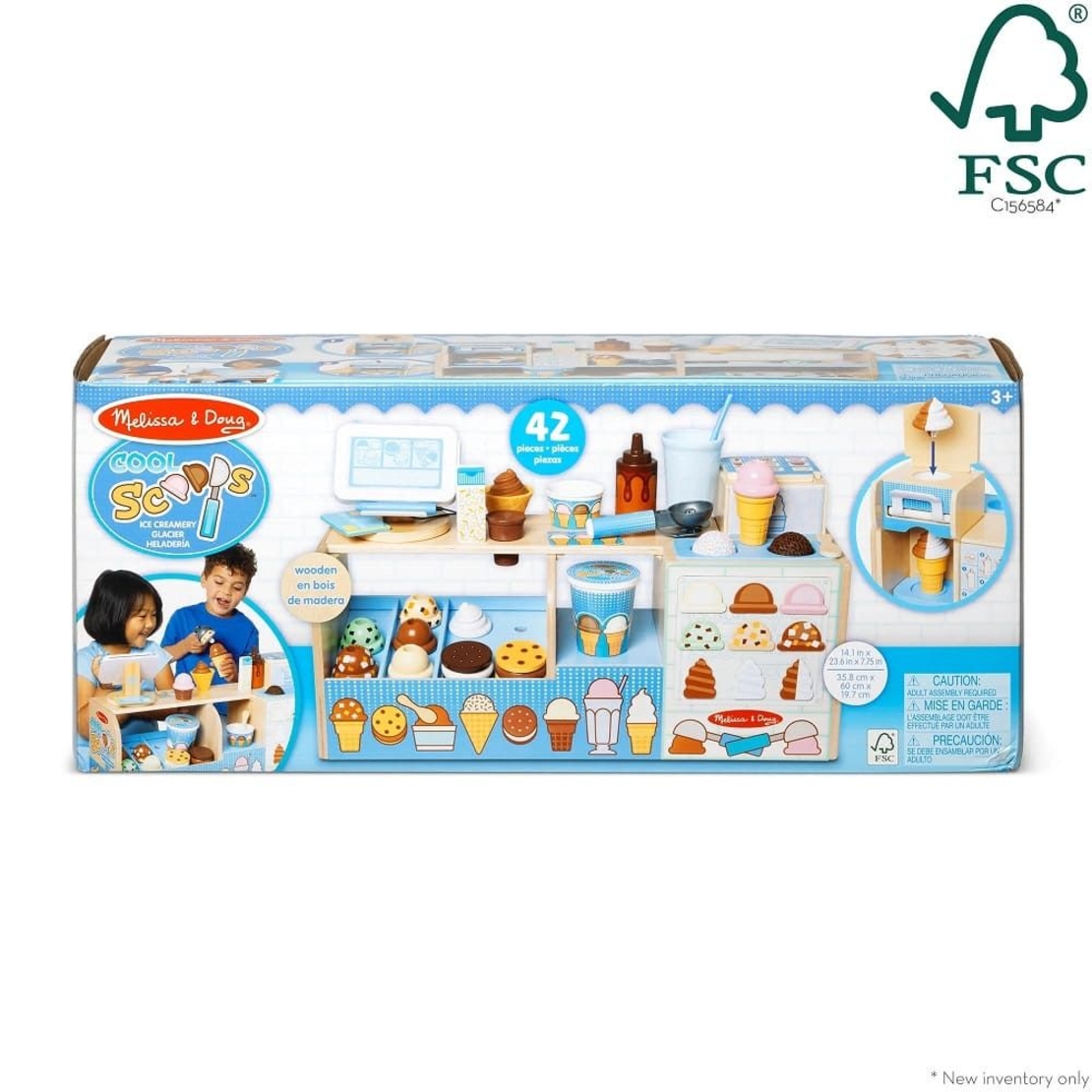 Дървен магазин за сладолед Melissa and Doug 30607