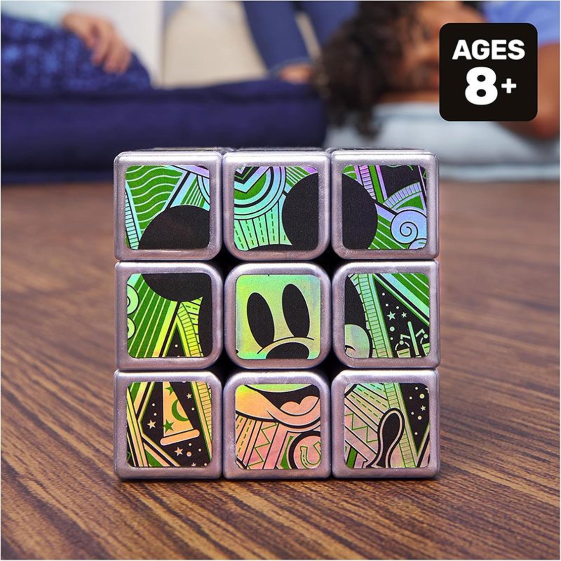 Логически пъзел куб на Рубик Spin Master Rubik Disney Platinum Кубче 3х3