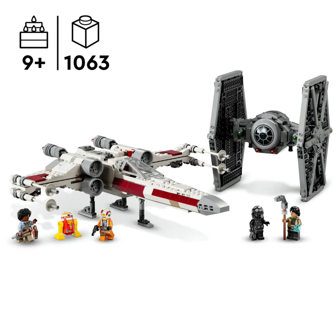 LEGO® Star Wars™ TIE Fighter & X-Wing 75393