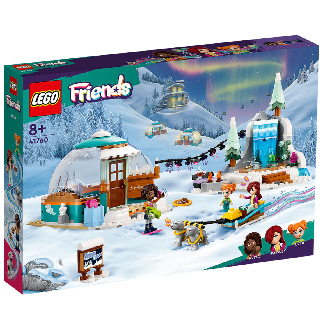 LEGO® Friends Празнично приключение с иглу 41760