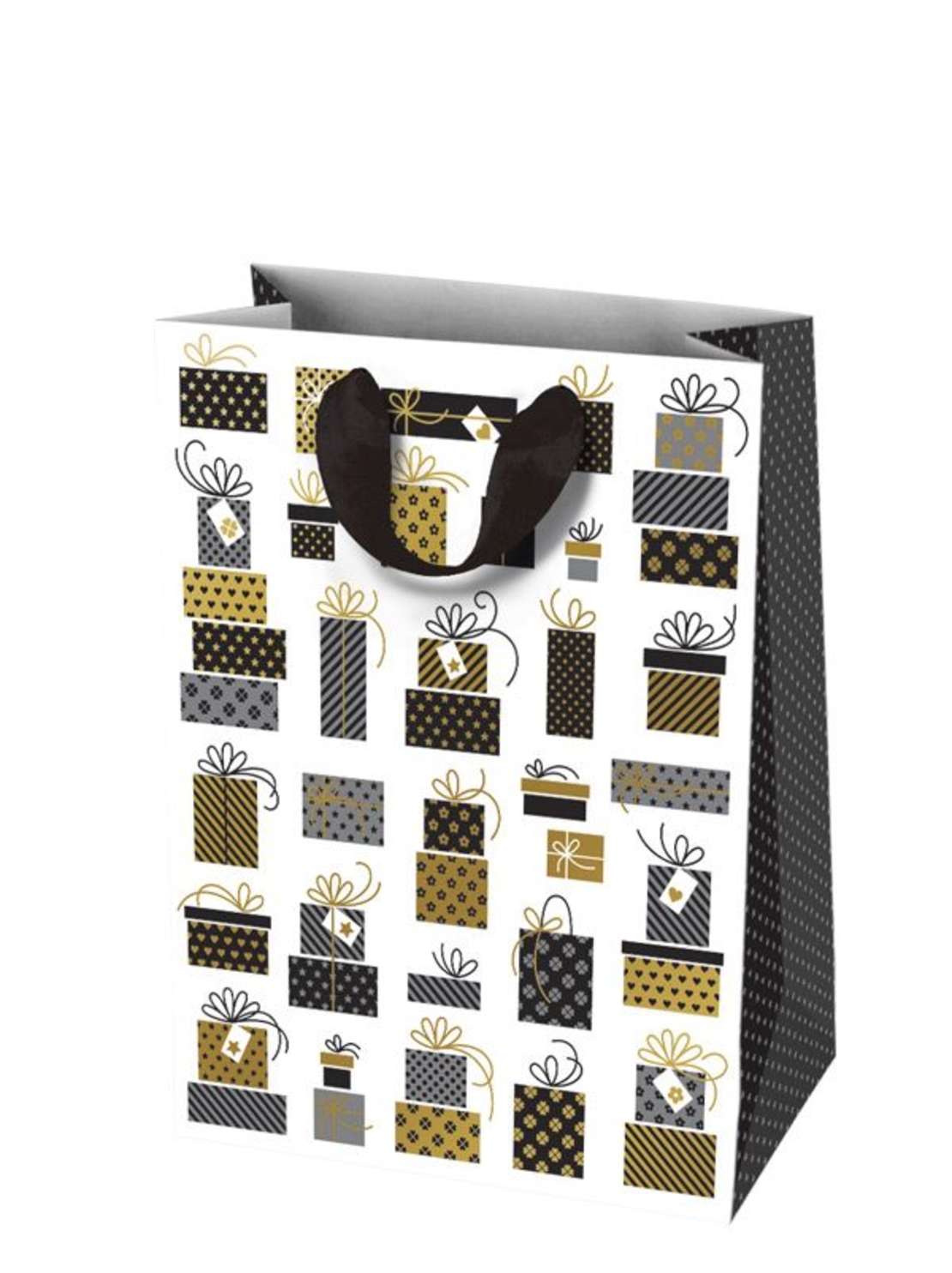 Торбичка с дръжка панделка Код M60 - 18х23х10 см