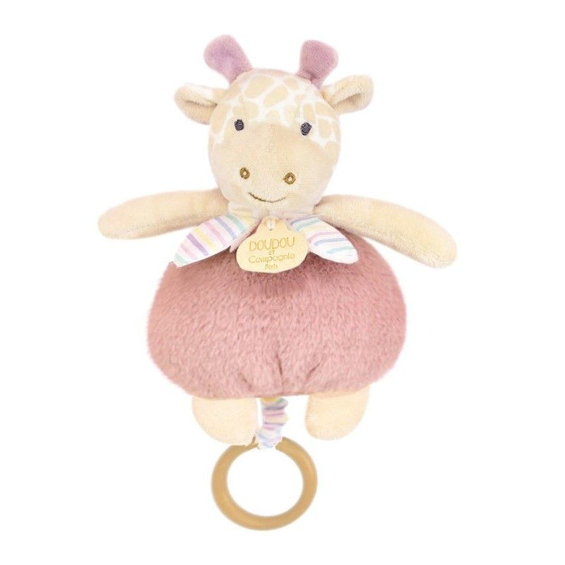 Музикална плюшена играчка Doudou Les Rikikis 20 см