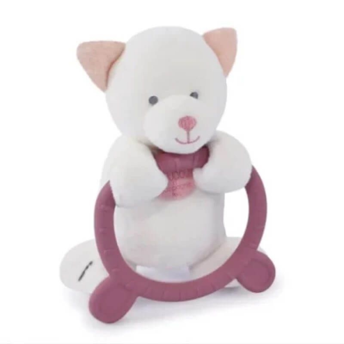 Плюшена играчка за гушкане Doudou с гризалка 14 см, DC4030