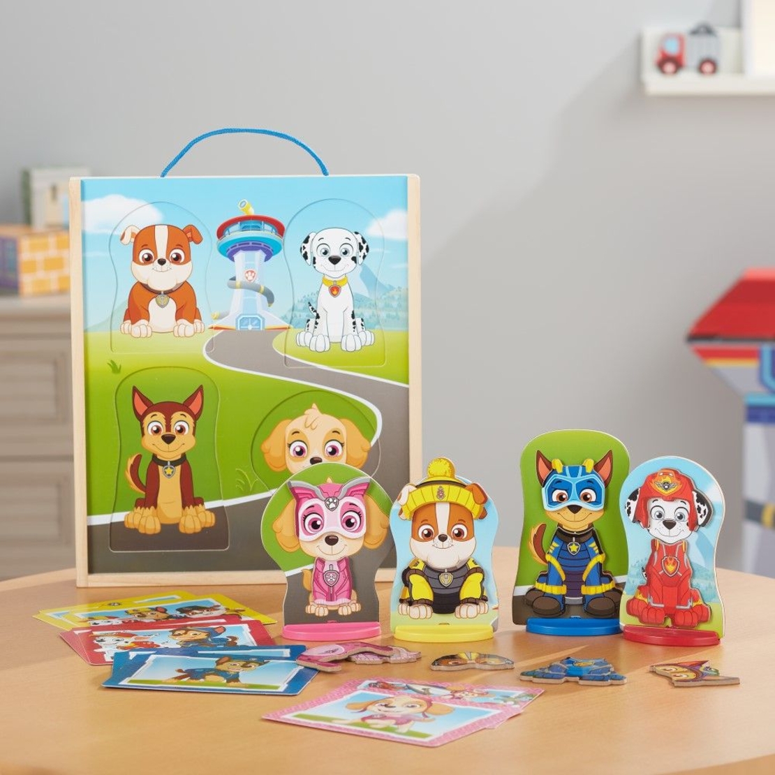 Кутия с магнитни фигури Paw Patrol Melissa and Doug 33267