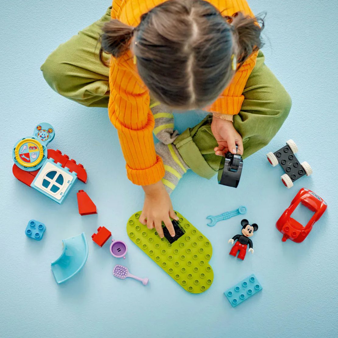 LEGO® DUPLO® Disney™ Клубът и колата на Мики Маус 10454