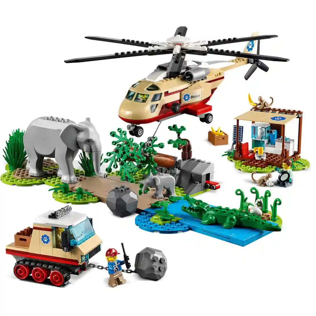 LEGO® City Операция за спасяване на дивата природа 60302
