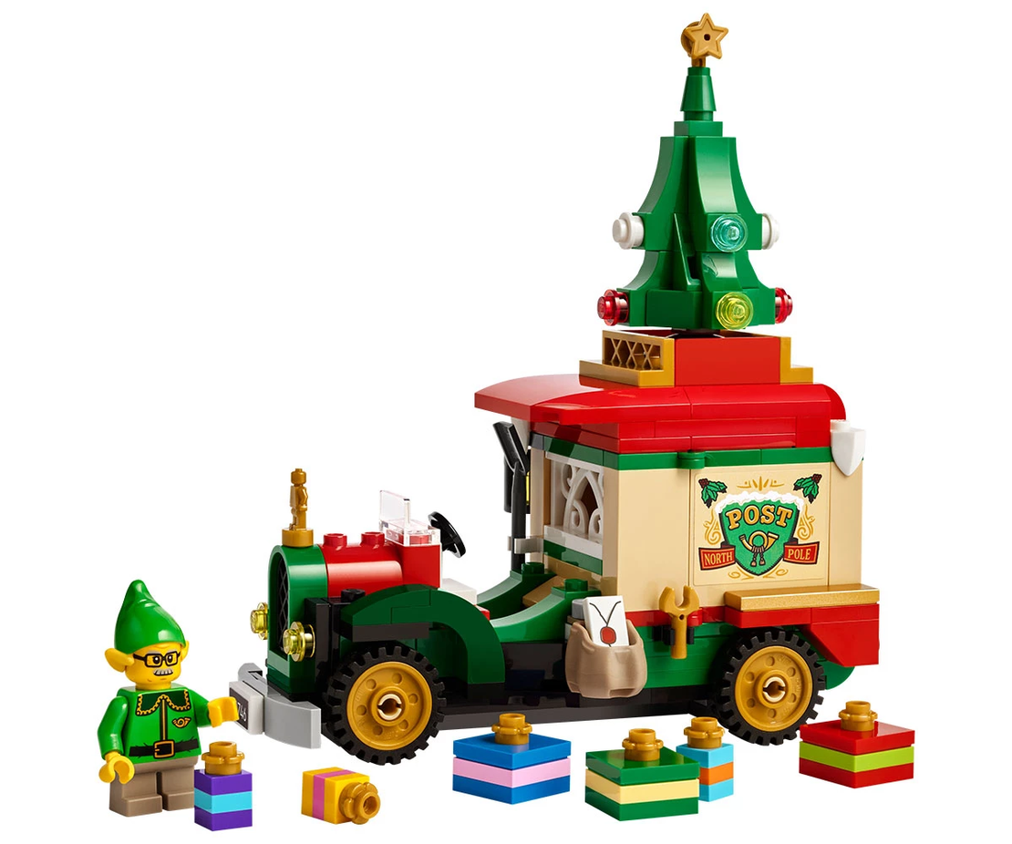 LEGO® Iconic Камионът за доставки на Дядо Коледа 40746