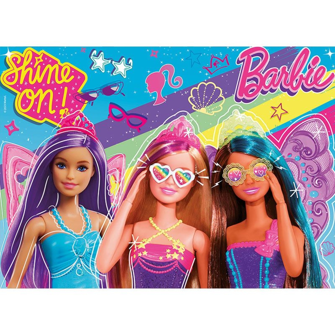 Детски пъзел Lisciani Maxifloor Barbie, 4 x 48 части