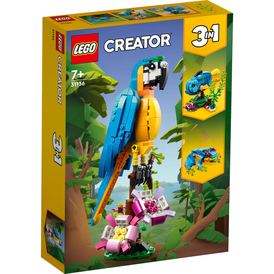 LEGO® Creator Екзотичен папагал 31136